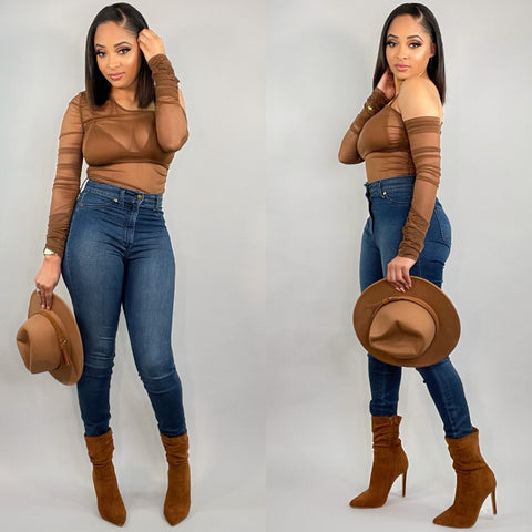 Brown Sugar Bodysuit