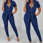 DENIM JUMPSUIT